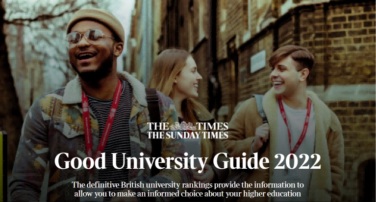 2022 TIMES英国大学排名重磅发布！第一竟然不是牛剑？