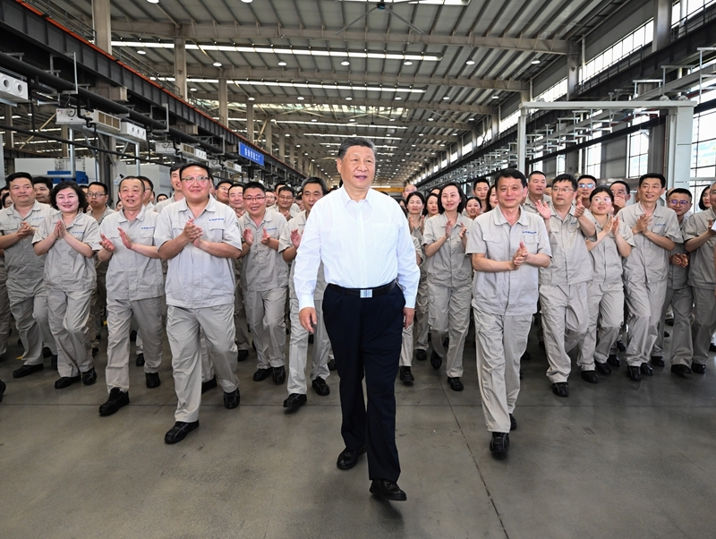习近平在河南考察时强调 坚定信心推动高质量发展高效能治理 奋力谱写中原大地推进中国式现代化新篇章